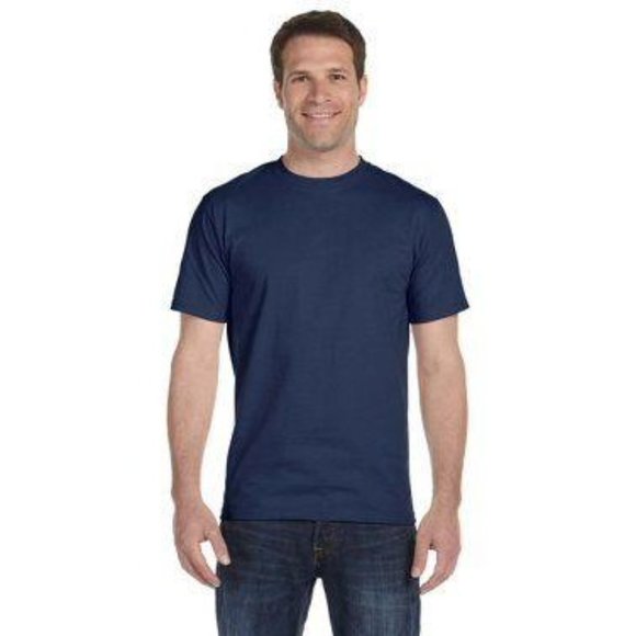 NWT Hanes Men's Multi Color Crew Neck T-Shirt Und - Picture 3 of 4